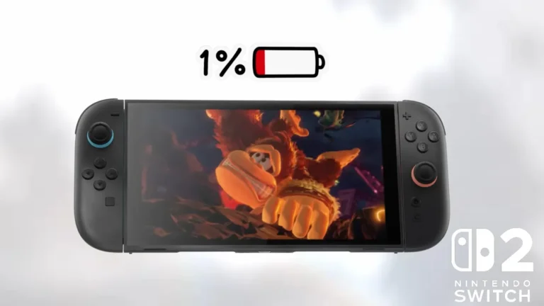 Switch 2 apresenta autonomia de bateria inferior à da Switch original
