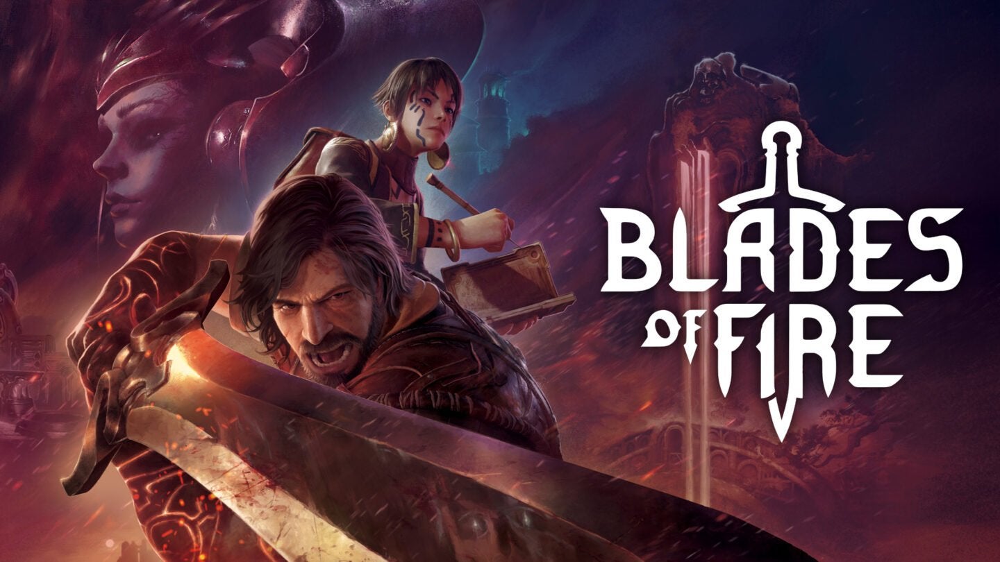 Blades of Fire - Anúncio