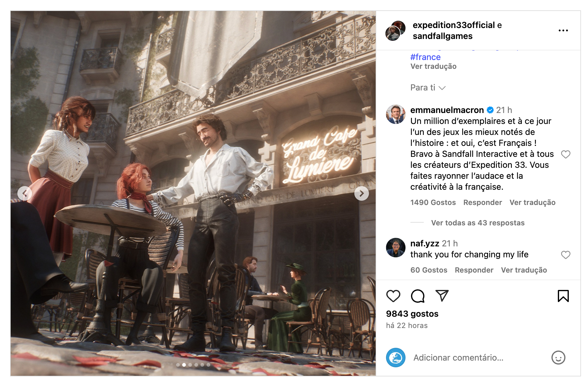 Captura de tela do Clair Obscur: Expedition 33