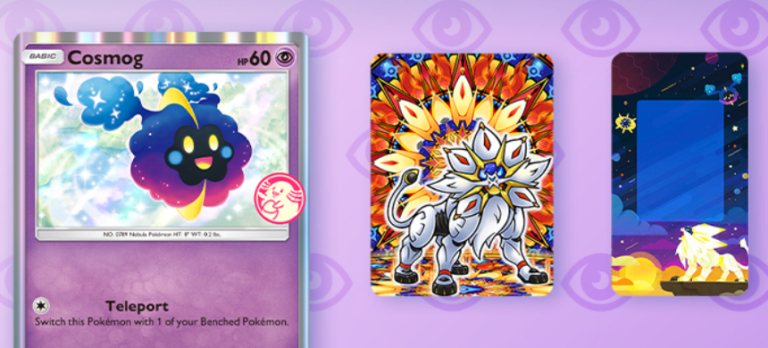 Ganhe Cosmog e Lycanroc no Pokémon TCG Pocket