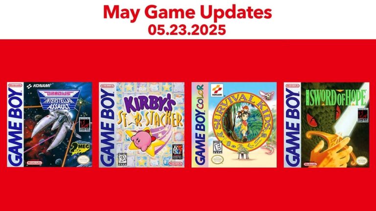 Nintendo Switch adiciona novos clássicos do Game Boy ao catálogo