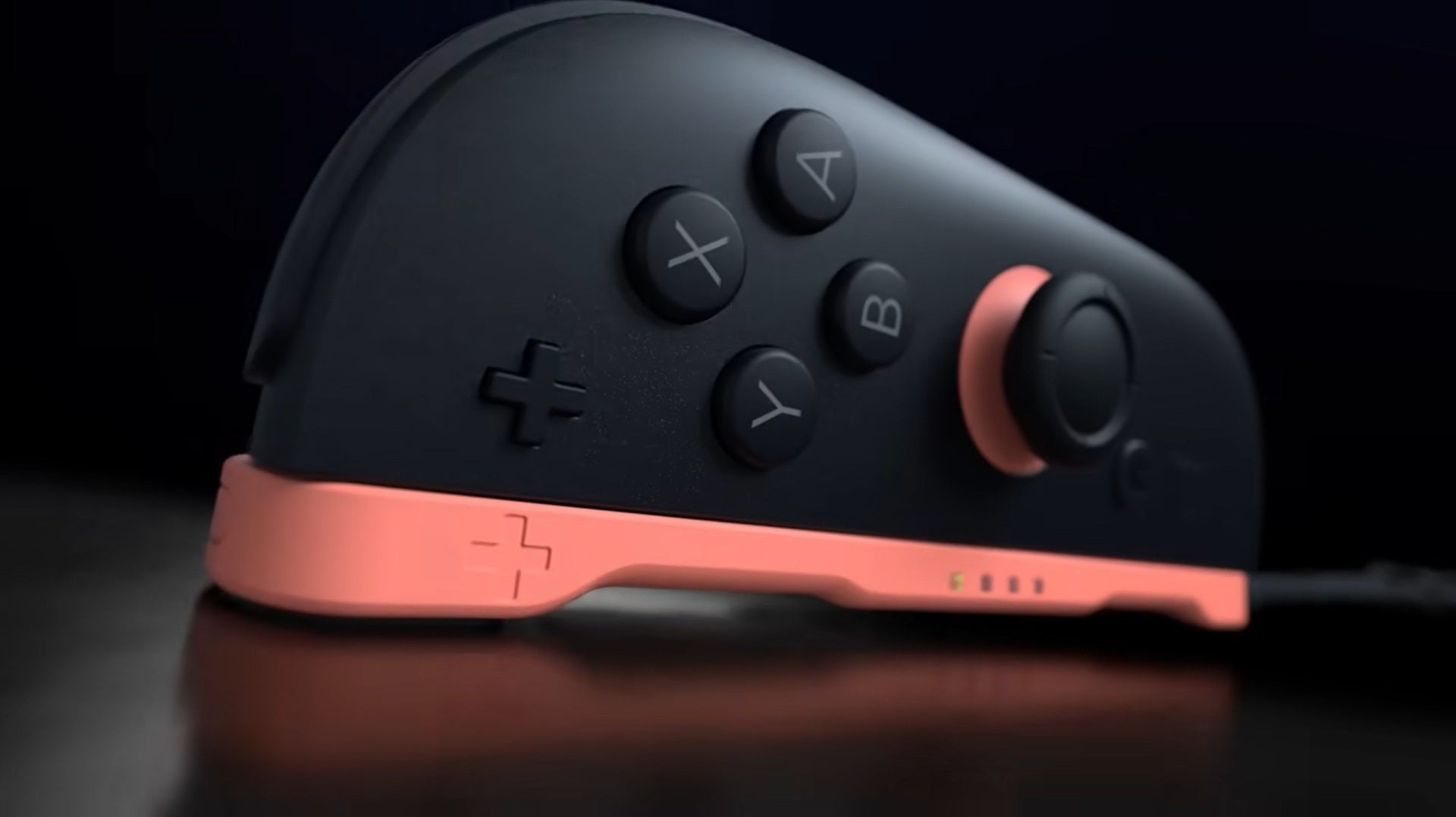 Nintendo Switch 2 com Joy-Cons como mouse.