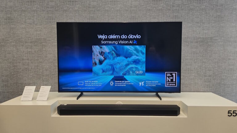 Samsung apresenta TVs QLED 4K com tecnologia Vision AI no Brasil