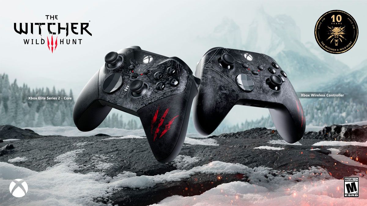 Controle do Xbox de The Witcher 3