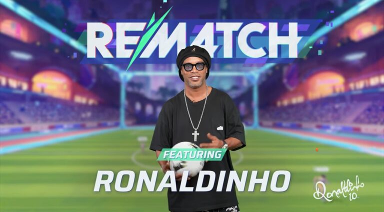 Rematch Anuncia Ronaldinho Gaúcho como Embaixador do Jogo SIFU