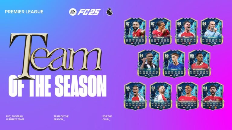 FC 25 ganha o Time da Temporada da Premier League