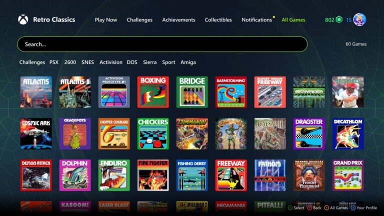 Xbox traz nostalgia com lançamento dos Retro Classics