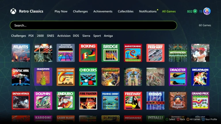 Retro Classics disponível no Xbox e Game Pass: descubra os jogos do passado!