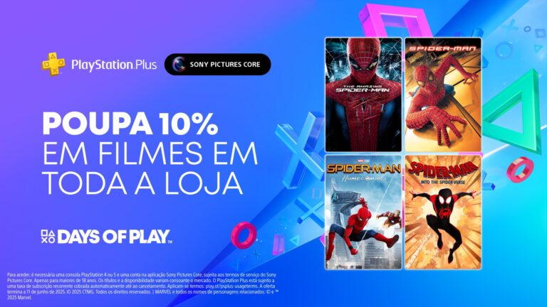 Descontos em Filmes Durante a Promoção Days of Play