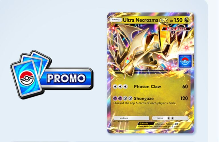 Pokémon TCG Pocket Permite que Jogadores Conquistem Ultra Necrozma ex