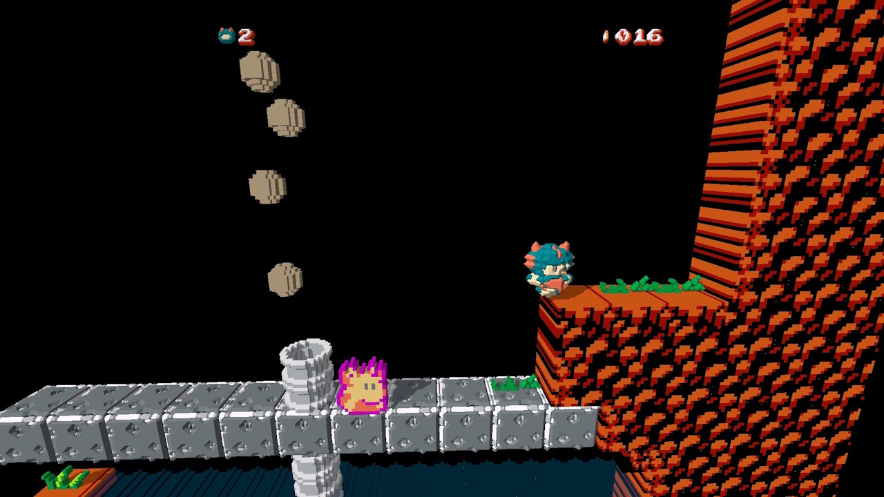 Jogo de NES com ambiente 3D