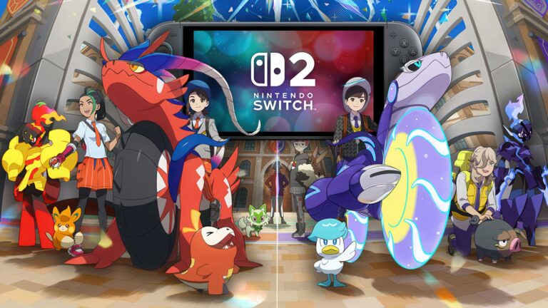Switch 2 melhora desempenho e qualidade gráfica em Pokémon Scarlet e Violet