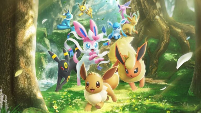 Anúncio do Pokémon TCG Pocket Eevee Grove é Revelado