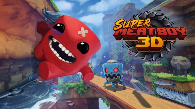 Anúncio do jogo Super Meat Boy em versão 3D