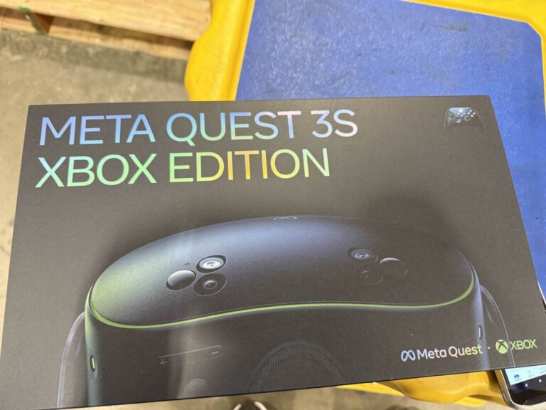 Meta Quest 3S Xbox Edition é revelado incomumente na internet