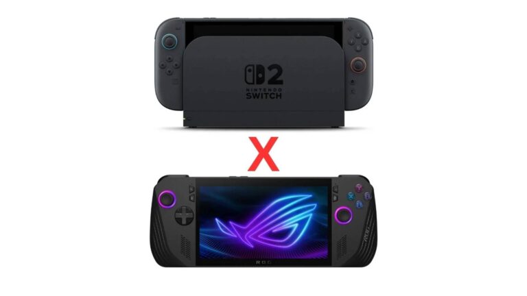 Nintendo Switch 2 e Xbox ROG Ally X: Comparativo entre os consoles