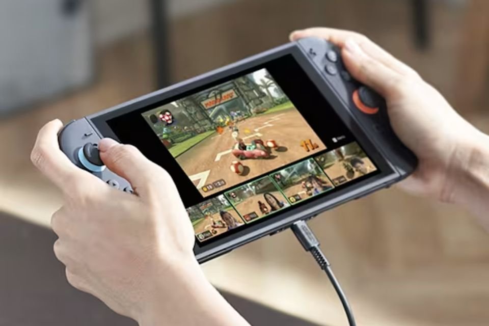 Design do Console Nintendo Switch 2