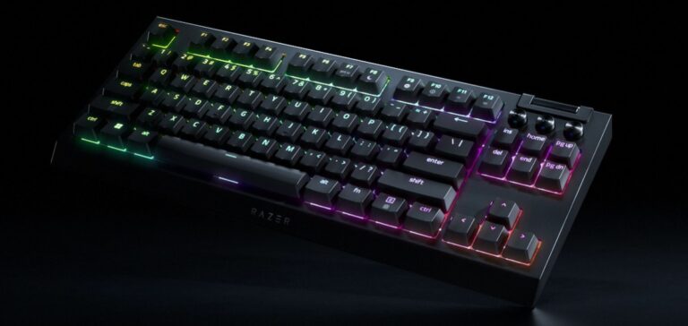 Razer Lança Teclado Blackwidow V4 Tenkeyless Hyperspeed com Tecnologia Avançada