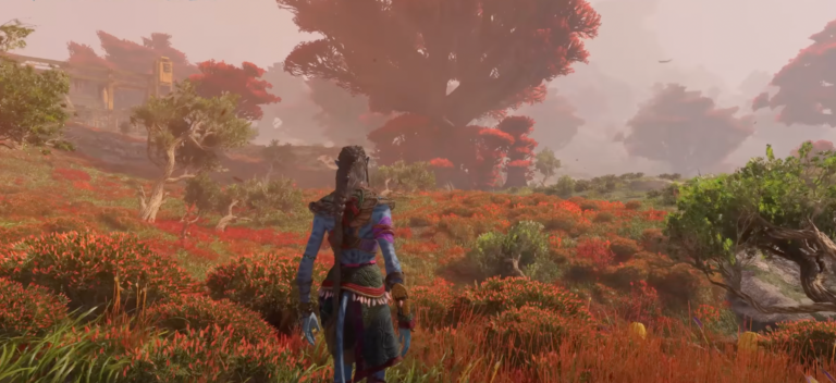 Jogue Avatar: Frontiers of Pandora em visão de terceira pessoa
