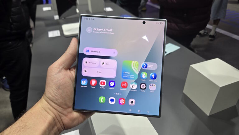 Novos Galaxy Z Fold7 e Galaxy Z Flip7 são lançados no Brasil