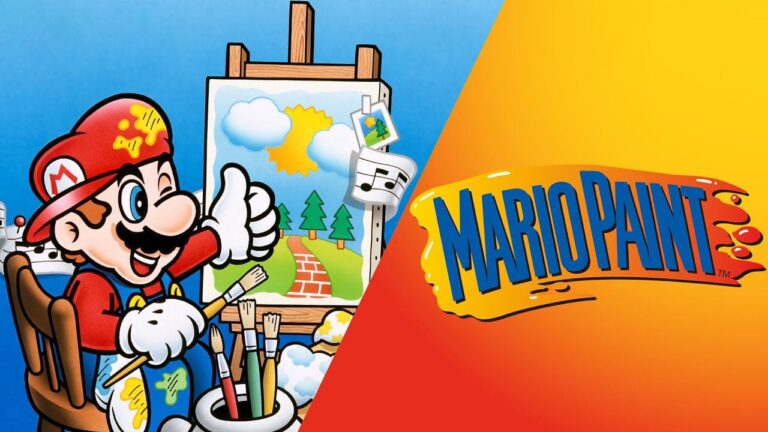 Mario Paint chega ao NSO com suporte para controle através de mouse
