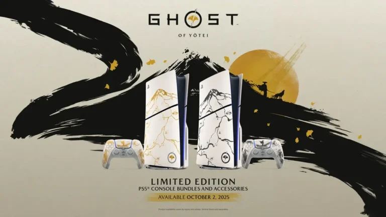 Edições Limitadas da PS5 Inspiradas em Ghost of Yōtei São Anunciadas