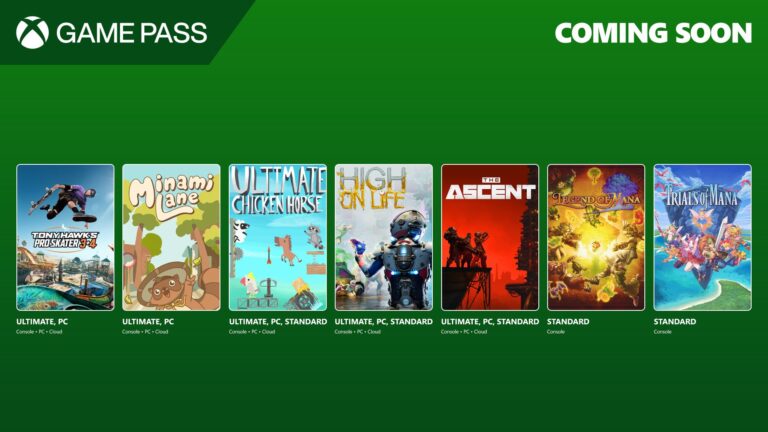 Novos jogos chegam ao Xbox Game Pass em julho