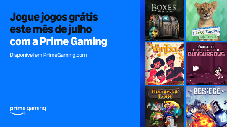 Prime Gaming Lança Novos Jogos Gratuitos para os Assinantes