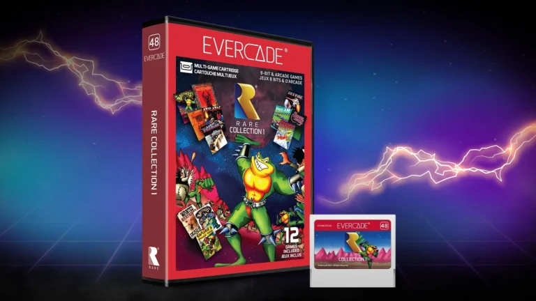 Anúncio da Coleção Rare 1 para Evercade