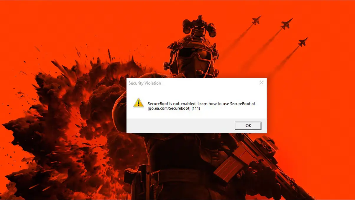 Battlefield 6 - Secure Boot