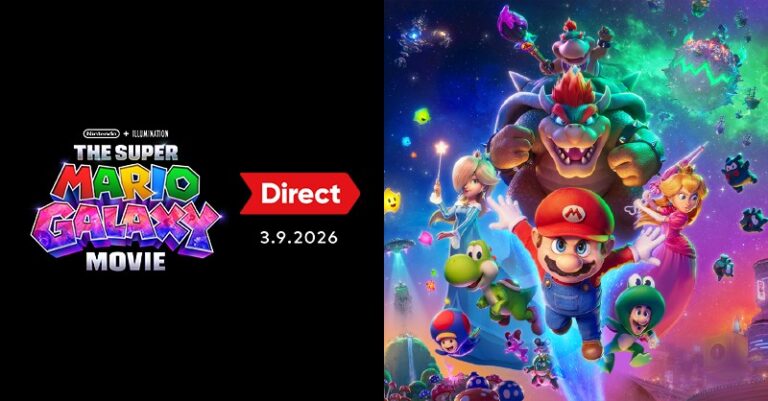 Nintendo revela Direct especial dedicado a Super Mario Galaxy: O Filme