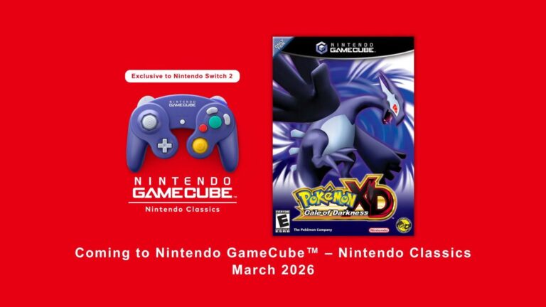 “Pokémon XD: Gale of Darkness será lançado para o Switch 2”