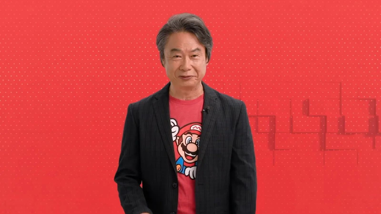 Shigeru Miyamoto e Mario-