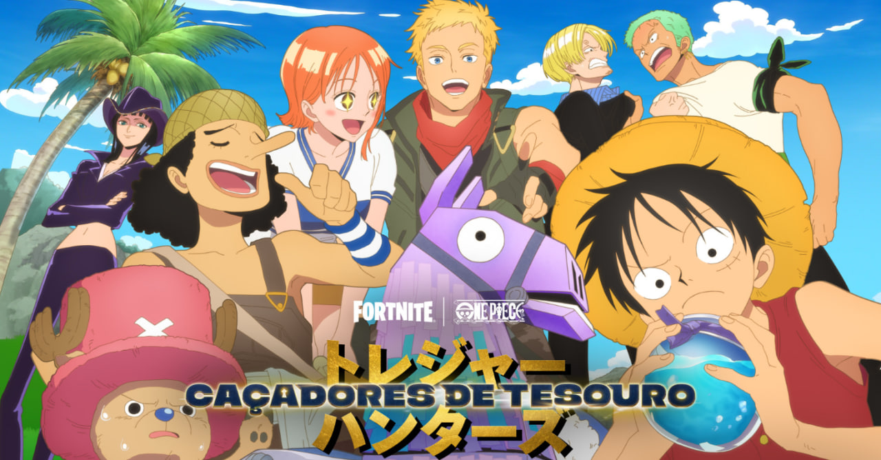 Fortnite One Piece Caçadores de Tesouro-